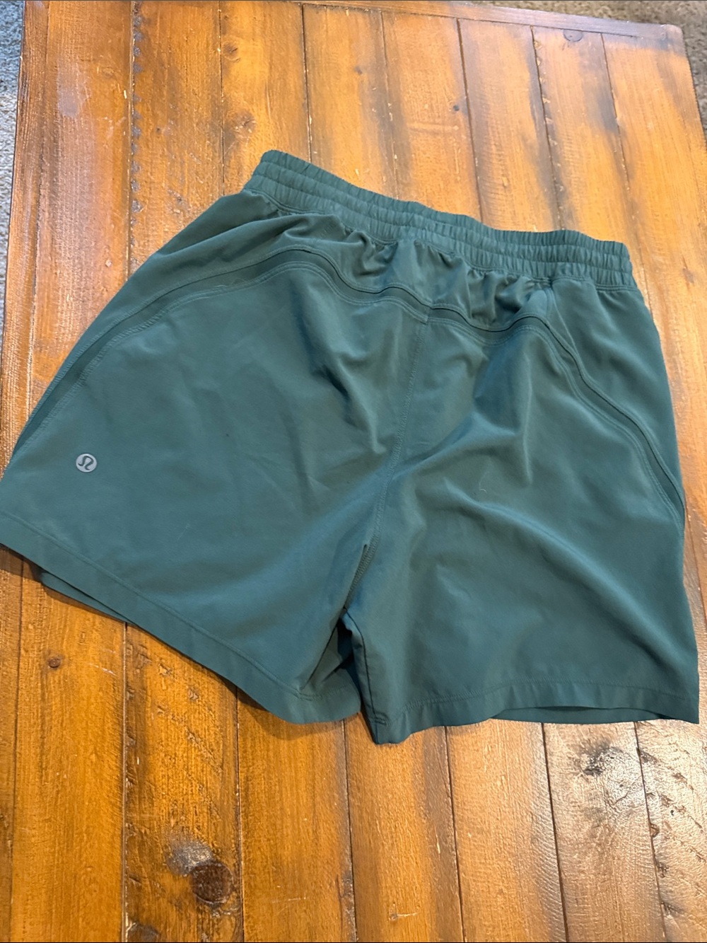 lululemon athletica Men’s Forest Green Athletic Shorts